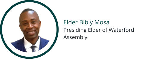 Elder Bibly Mosa Presiding Elder of Waterford Assembly