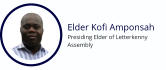 Elder Kofi Amponsah Presiding Elder of Letterkenny Assembly